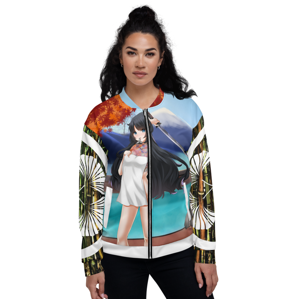 KUNOICHI x BAMBOO KAMON BOMBER JACKET