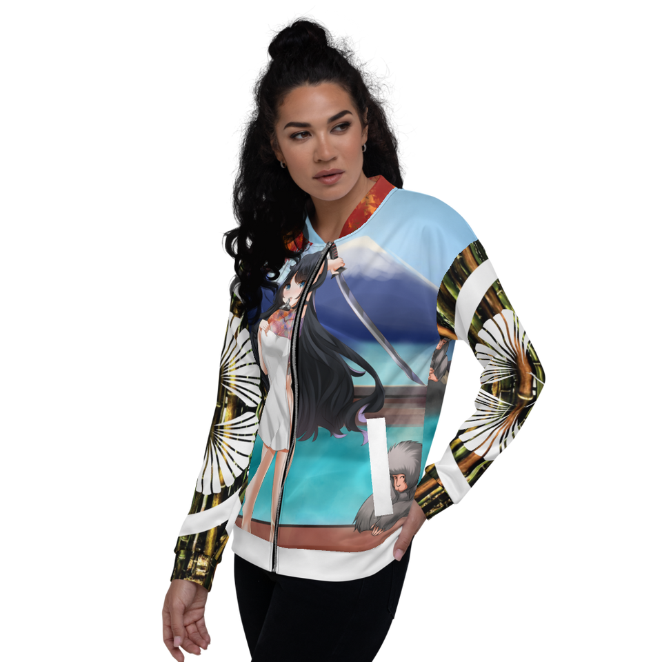 KUNOICHI x BAMBOO KAMON BOMBER JACKET