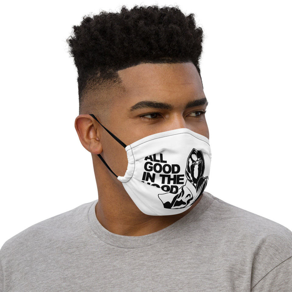 ALL GOOD IN THE HOOD FACE MASK
