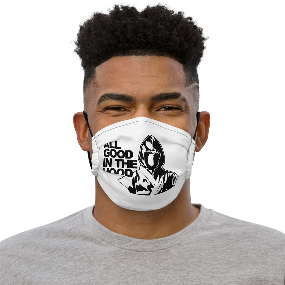 ALL GOOD IN THE HOOD FACE MASK