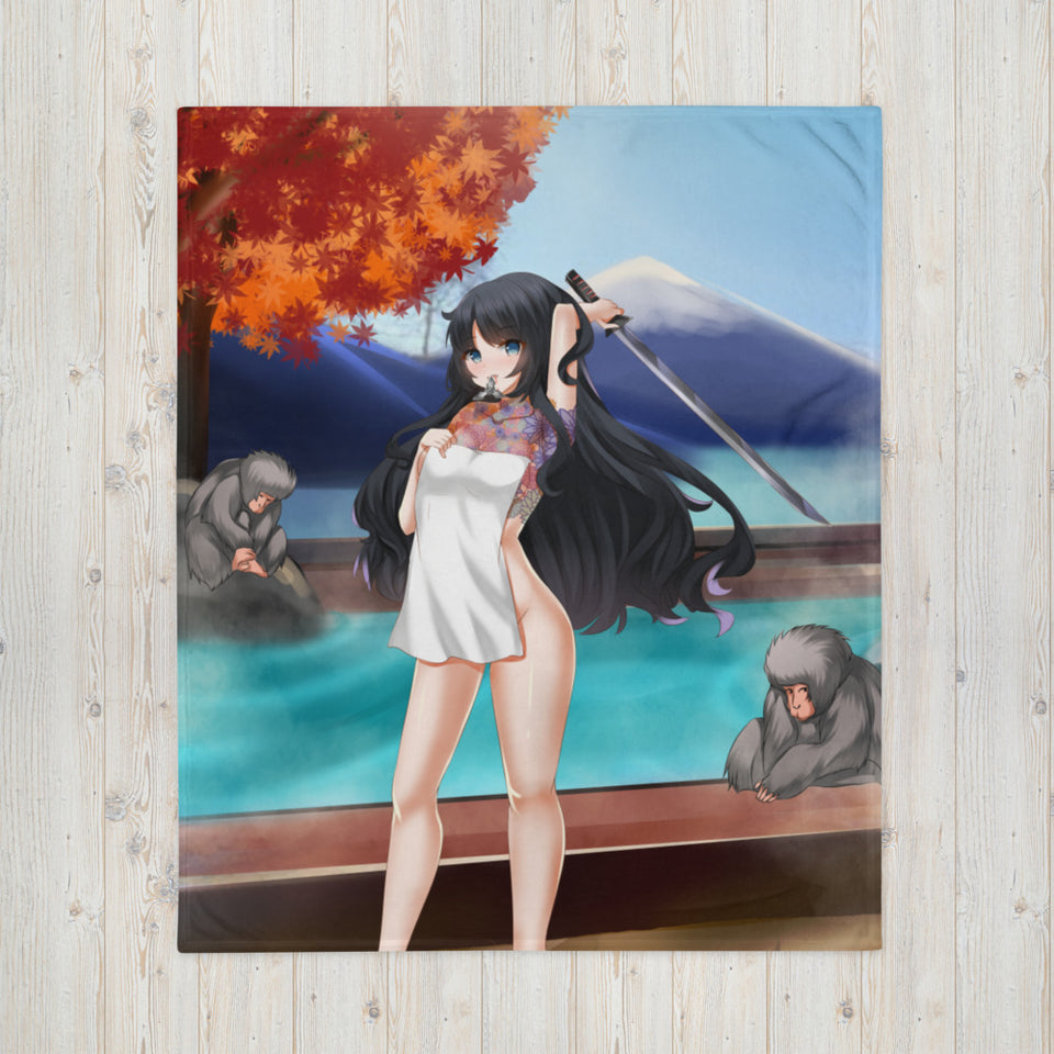KUNOICHI THROW BLANKET