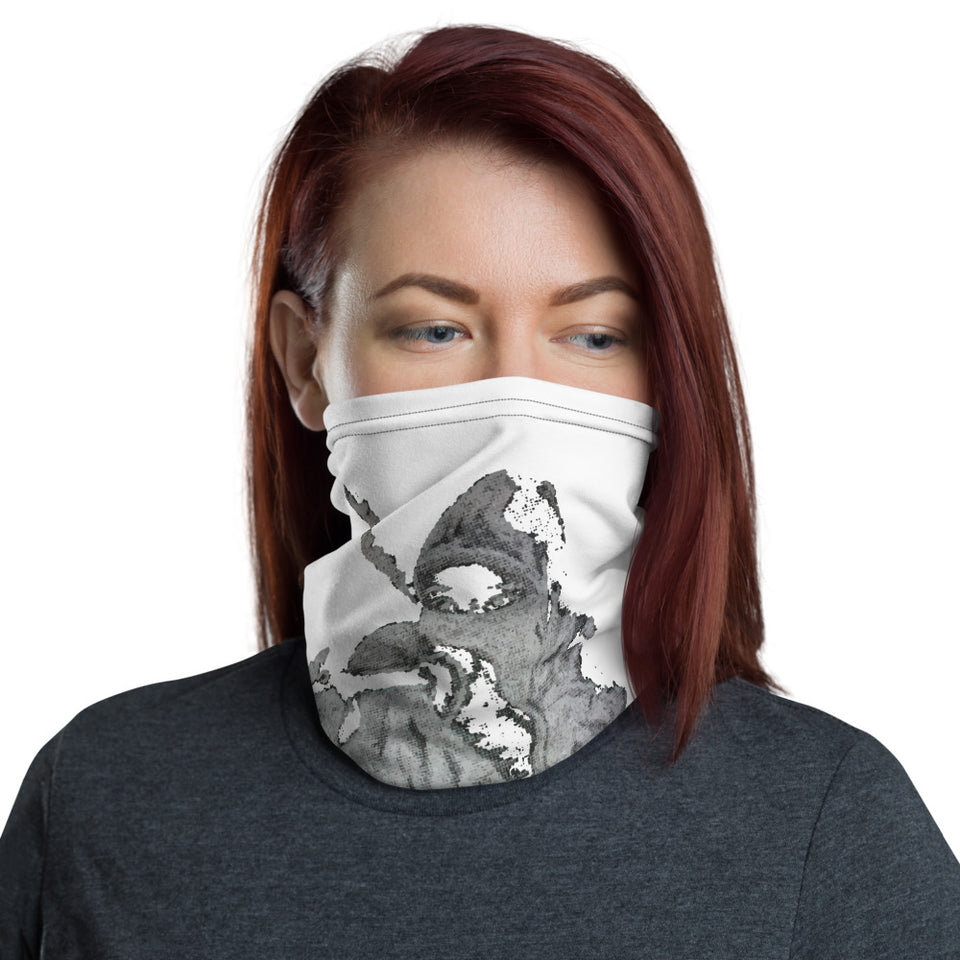 CROUCHING NINJA, HIDDEN DRAGON NECK GAITER