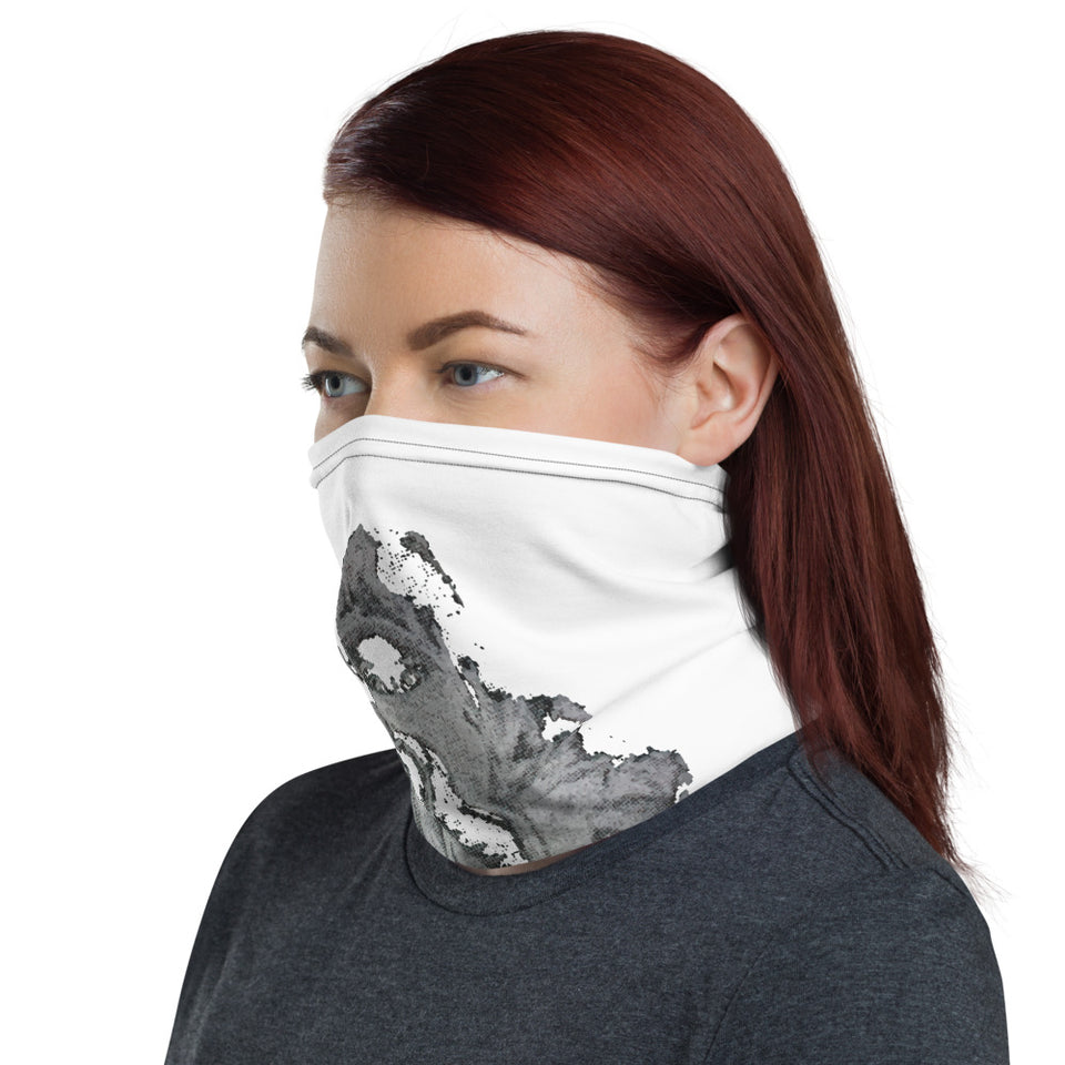 CROUCHING NINJA, HIDDEN DRAGON NECK GAITER